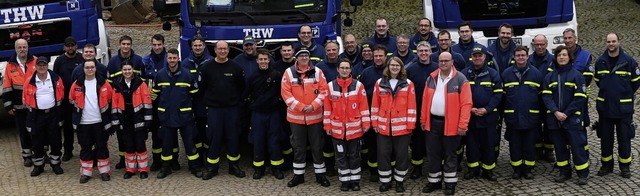 Sie probten den Ernstfall und vertieft... von THW Offenburg, DRK und Maltesern.  | Foto: THW Offenburg