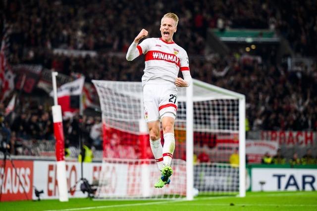 Führich schießt VfB ins Achtelfinale: 2:1 gegen Lautern