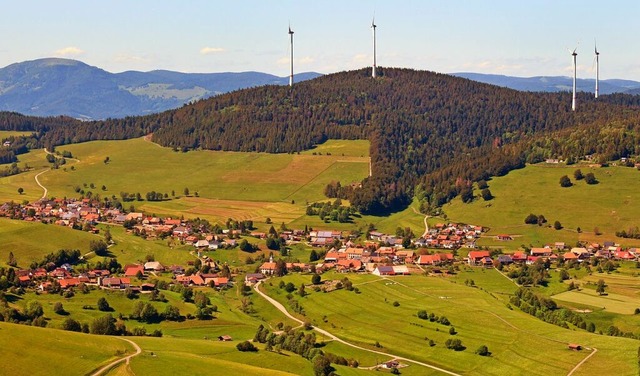 Gersbach wie es heute aussieht. Zur Ze...Windparks noch in ganz ferner Zukunft.  | Foto: Erich Meyer