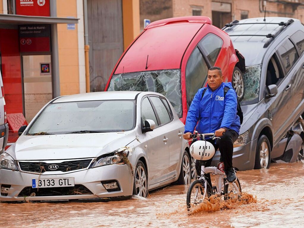 Valencia ist von den berschwemmungen besonders betroffen.