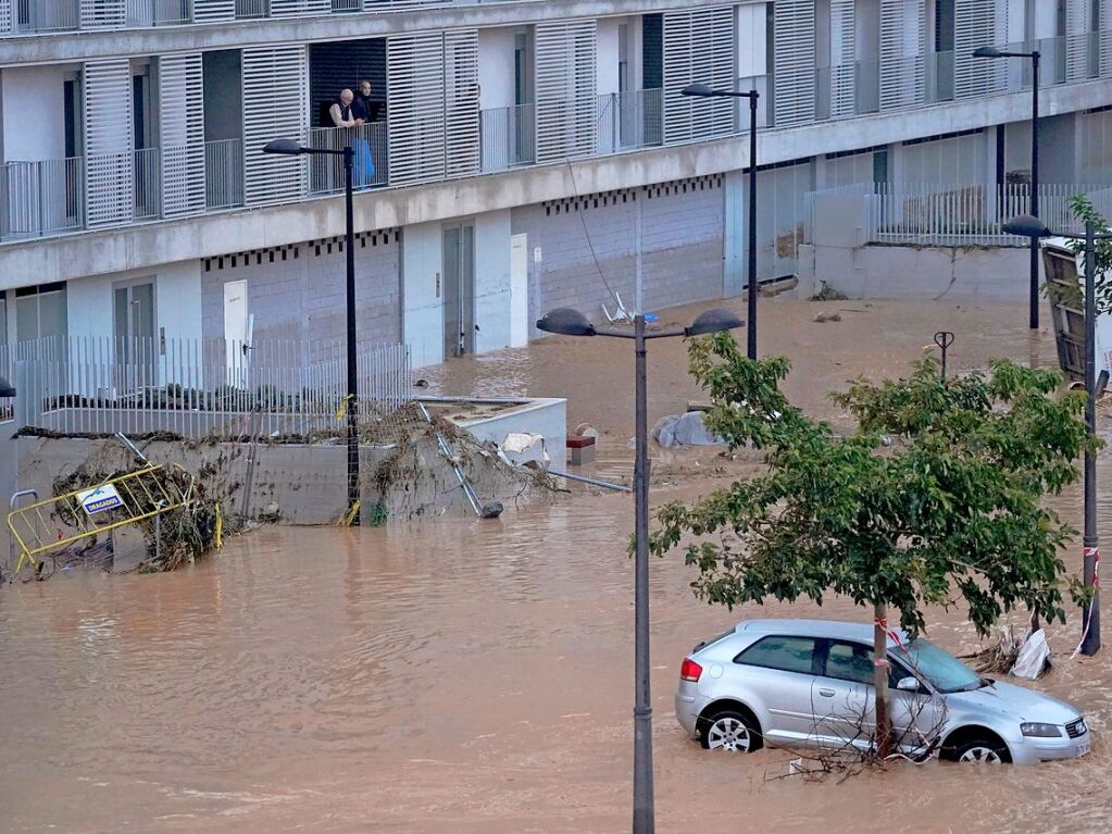 Valencia ist von den berschwemmungen besonders betroffen.