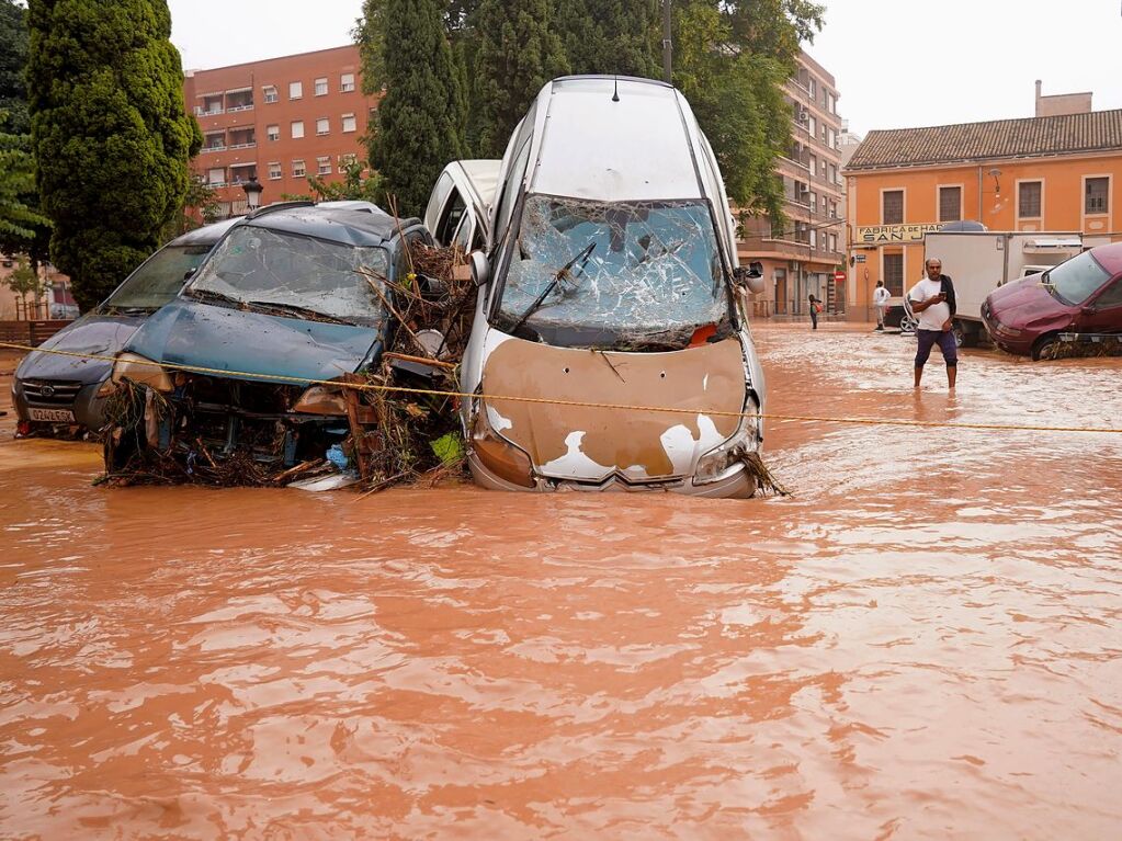 Valencia ist von den berschwemmungen besonders betroffen.