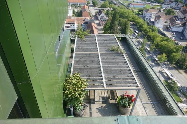 In der Projektleitung fr die Sanierung des Rathauses Lrrach gibt es einen Stabwechsel