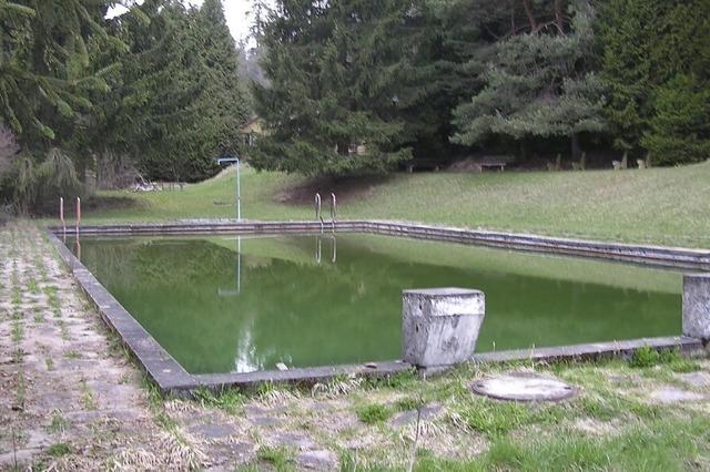 Eine Wassertretstelle im Freibad?