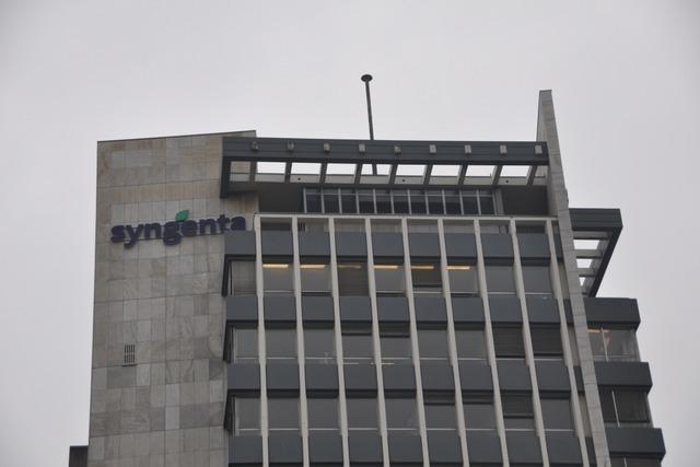 Das Unternehmen Syngenta mit Hauptsitz in Basel leidet unter miger Nachfrage