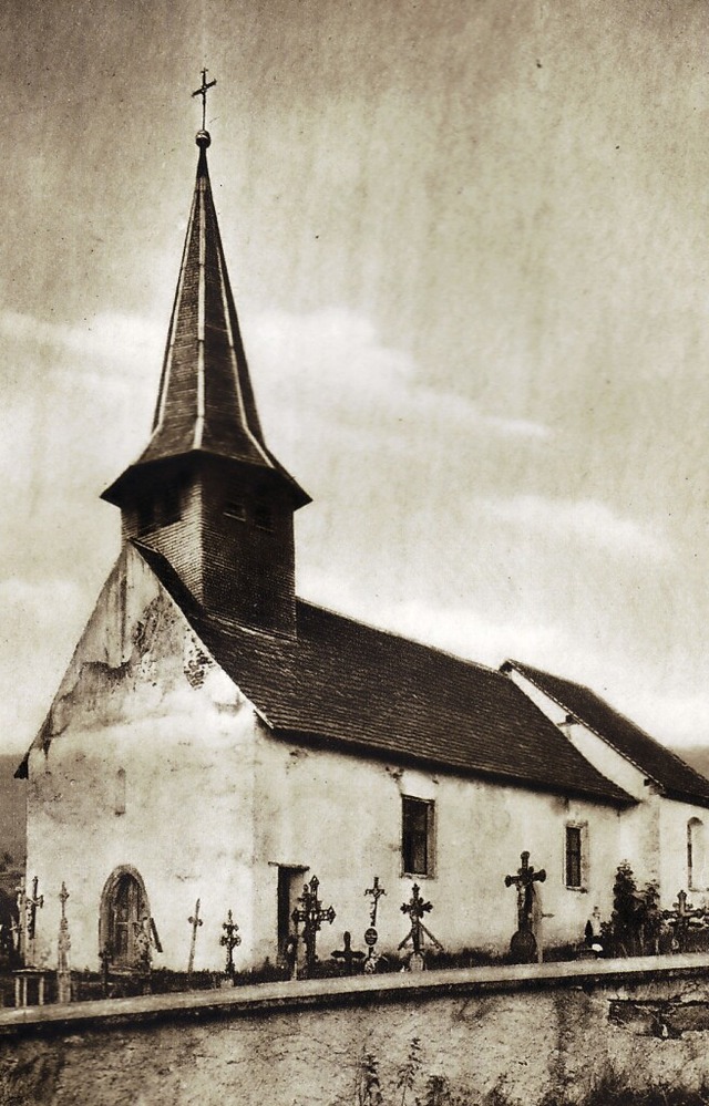 Im Jahre 1810 wurde die kleine flinge...itert und erhielt auch einen Friedhof.  | Foto: Ernst Brugger