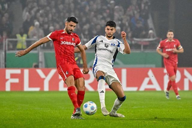 Fotos: SC Freiburg kmpft sich gegen den HSV ins DFB-Pokal-Achtelfinale