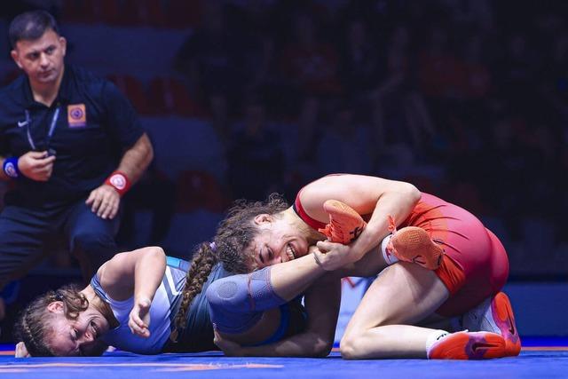 Ringerin Elena Brugger aus Eichsel gewinnt WM-Bronze