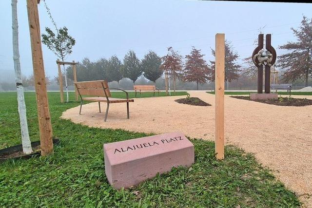 Im Lahrer Seepark gibt es jetzt einen Alajuela-Platz