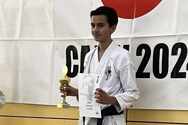 Erneut erster Platz in Calw fr "HakuRyKan" Karate Kappel