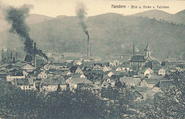 Historische Ansicht von Kandern  | Foto: Volker G. Scheer