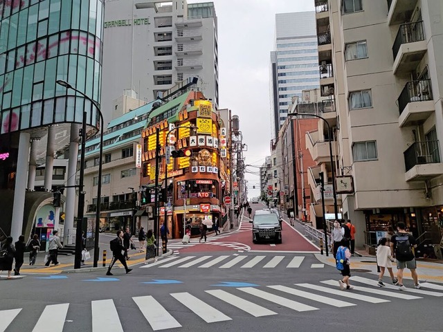 Diesen Weg in Tokio geht Roman Rendler...e, die sich hier in der Nhe befindet.  | Foto: Cornelia Liebwein