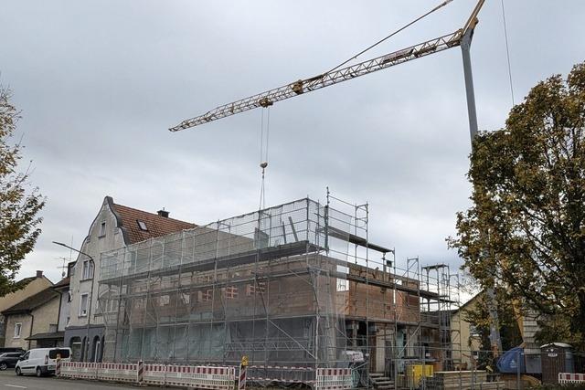 Der ehemalige Gasthof Adler wird umgebaut
