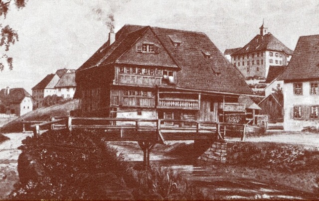 Das Bild von der alten Fischergerbe um die Jahrhundertwende 1900.  | Foto: Archiv Weis