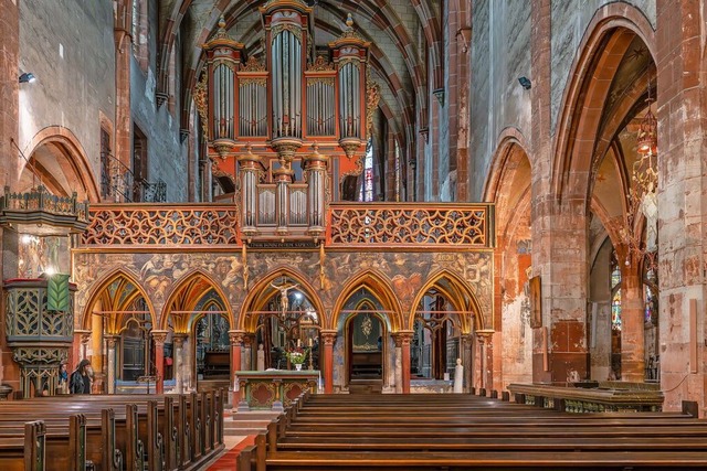 War mehr als 200 Jahre lang in eine ka... Kirche geteilt: Saint-Pierre-le-Jeune  | Foto: teli