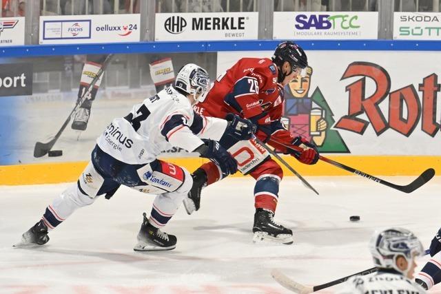 EHC Freiburg erarbeitet sich 2:1-Sieg gegen die Blue Devils Weiden