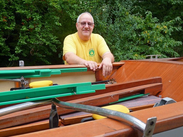 Heute ist das Boot noch immer in einem...eut Schreinermeister Stefan Schnebelt.  | Foto: Dirk Sattelberger