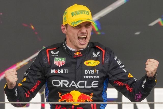 Sogar seineKritiker lobenVerstappen