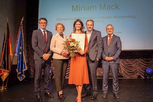 Miriam Mack ist neue Honorarkonsulin von Kroatien