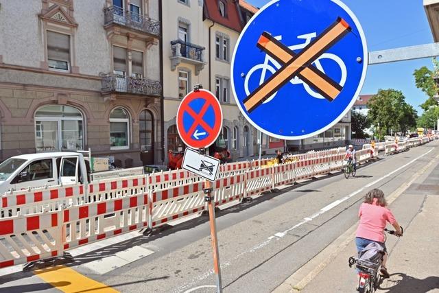 Sanierung der Lehener Strae in Freiburg-Sthlinger abgeschlossen