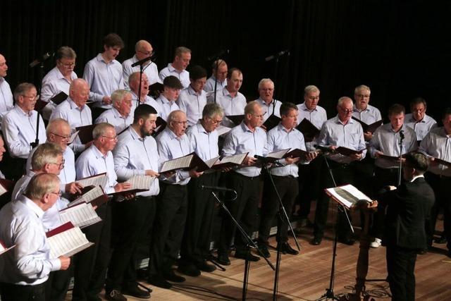 Mnnergesangverein Harmonie Ichenheim begeistert mit seinem Herbstkonzert