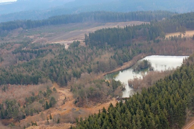 Aus dem See in der Kiesgrube wird kein  Badesee.   | Foto: Christa Maier