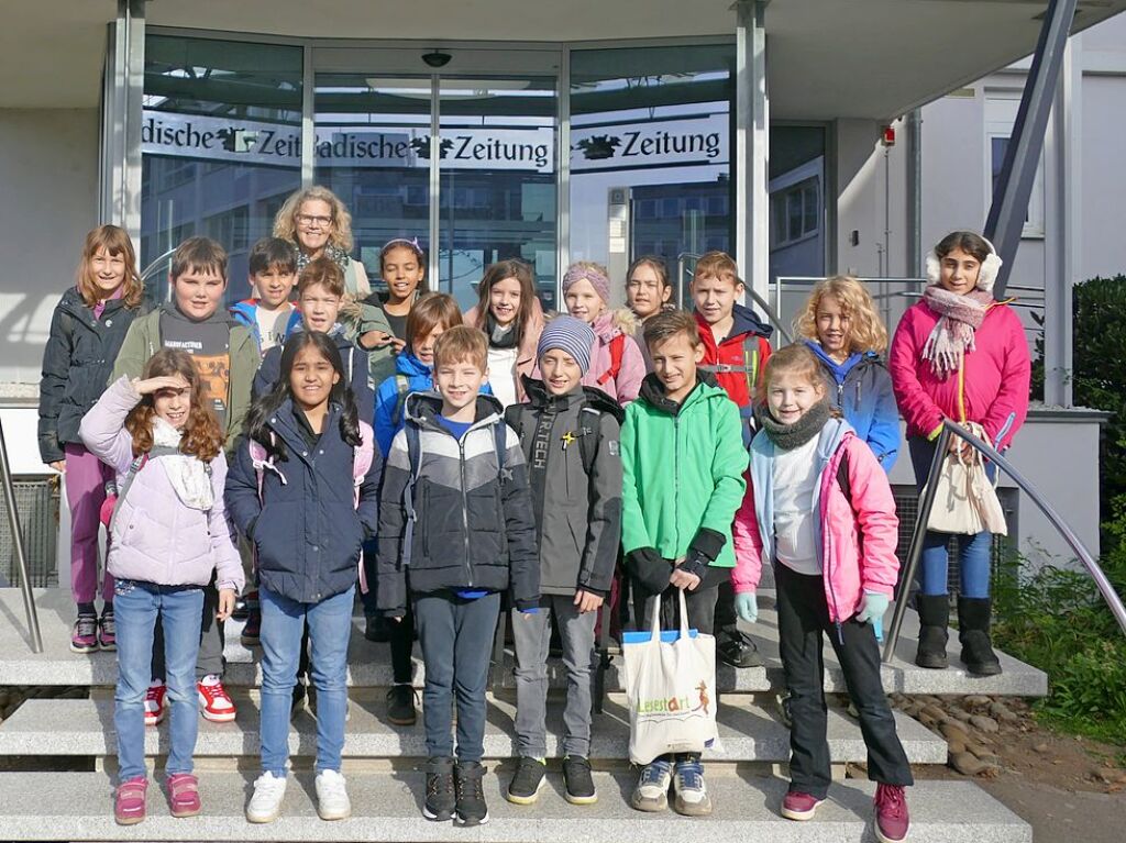 Klasse 4b der Grundschule Bad Krozingen