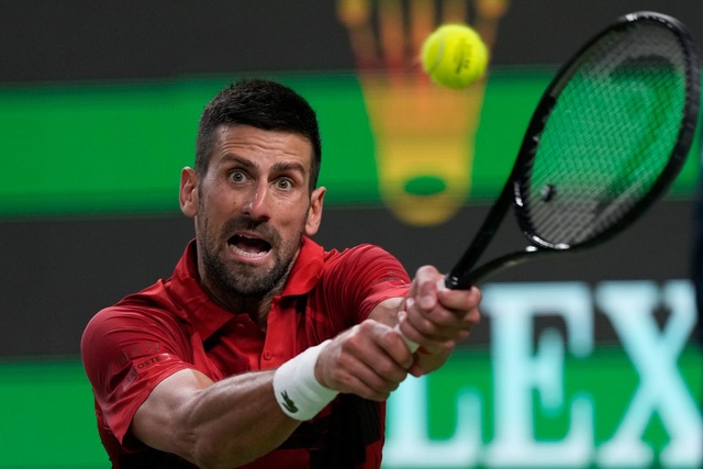 Novak Djokovic ist bei den ATP Finals wegen einer Verletzung nicht dabei.  | Foto: Andy Wong/AP/dpa