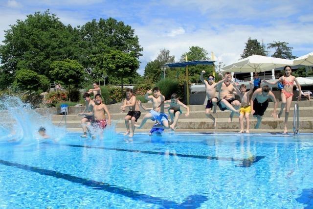 Die Freibad-Bilanz fllt in Rheinfelden trotz vieler Regentage positiv aus