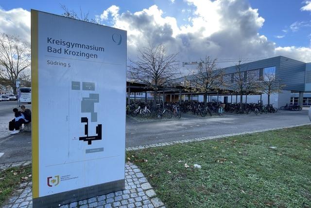 Bakterien im Trinkwasser am Bad Krozinger Schulzentrum