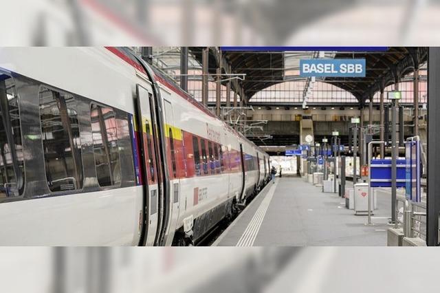 Bahnhofswechsel in Basel ist schwierig