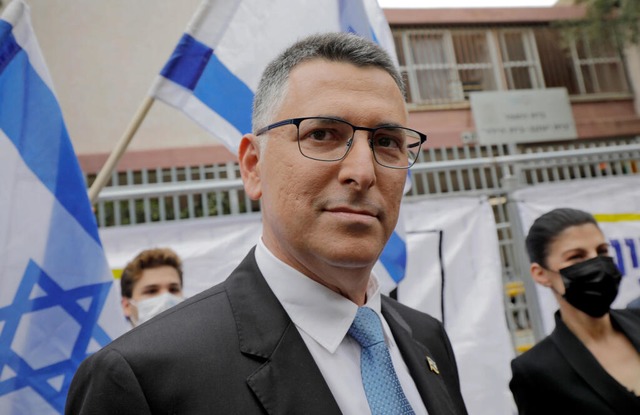 Gideon Saar wird neuer Auenminister Israels.  | Foto: Jalaa Marey (dpa)