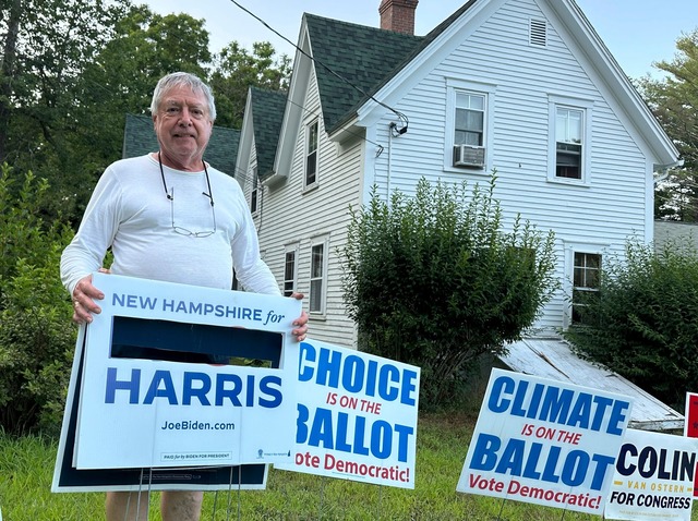 Ein Sieg der Demokratin Harris in New Hampshire galt als sicher. (Archivbild)  | Foto: Holly Ramer/AP/dpa