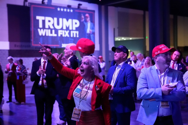 North Carolina und Georgia bringen Trump auf die Gewinnerstra&szlig;e.  | Foto: Alex Brandon/AP/dpa