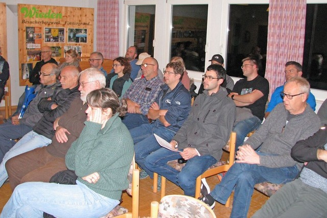 Das Thema Windkraft schlgt in Wieden ...er zum Besuch der Gemeinderatssitzung.  | Foto: Eva Wollweber