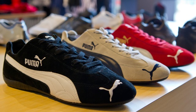 Puma will mit seinem Kult-Schuh "Speed...Retro-Welle mitverdienen (Archivbild).  | Foto: picture alliance / dpa