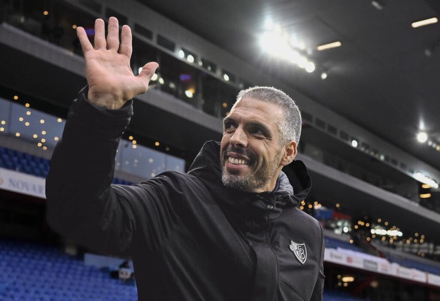 Trainer Fabio Celestini steht fr Ruhe und Geduld.  | Foto: Pius Koller (Imago)