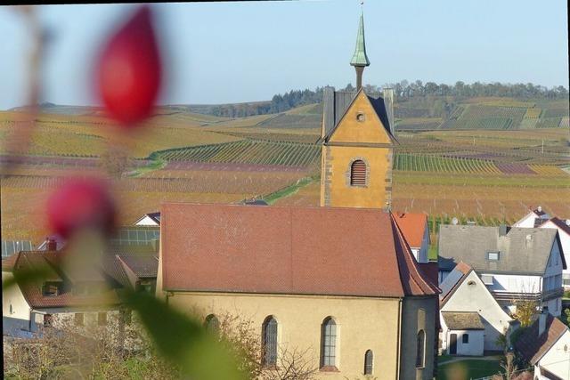 St. Michael Niederrotweil in Herbstfarben