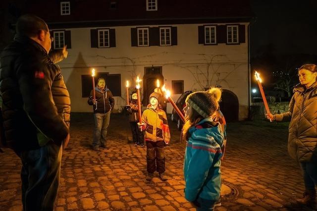 Abendliche Fackelfhrung fr Kinder