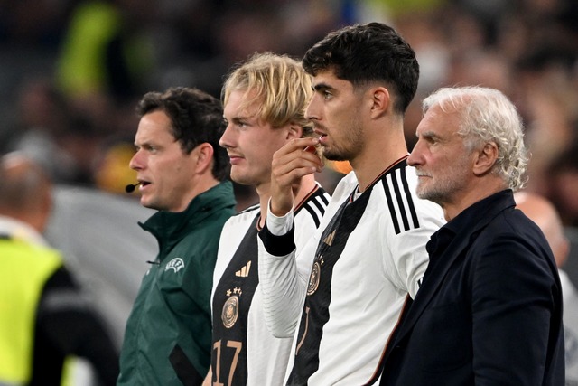 Julian Brandt kehrt ins DFB-Team zur&uuml;ck. Auch Kai Havertz ist wieder dabei.  | Foto: Federico Gambarini/dpa