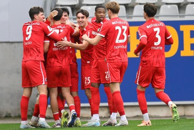 Die Zweite des SC Freiburg erwartet einen formstarken TSV Steinbach Haiger