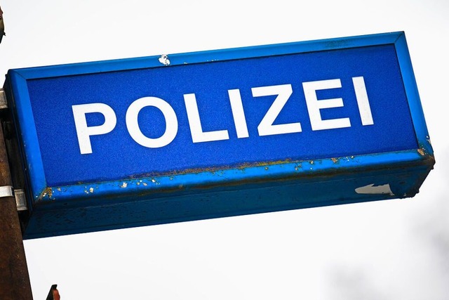 Die Polizei ermittelt im Falle eines E..., der in Wyhl eine Frau belstigt hat.  | Foto: Sina Schuldt (dpa)