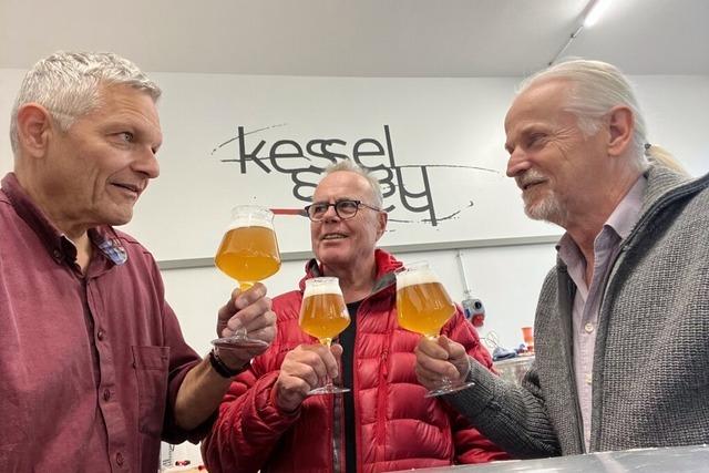 Im Kesselhaus in Weil am Rhein wird am Wochenende Bier gebraut