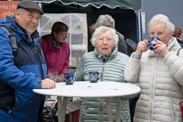 Der Mllheimer Jahrmarkt ist auch ein beliebter Treffpunkt.  | Foto: Volker Mnch