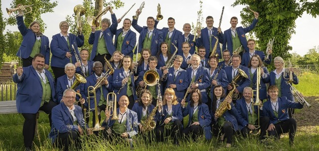 Die Orchestergemeinschaft Neuenburg-Zi... zu &#8222;Musik zum Mitmachen&#8220;.  | Foto: Orchestergemeinschaft Stadtmusik Neuenburg/MV Zienken