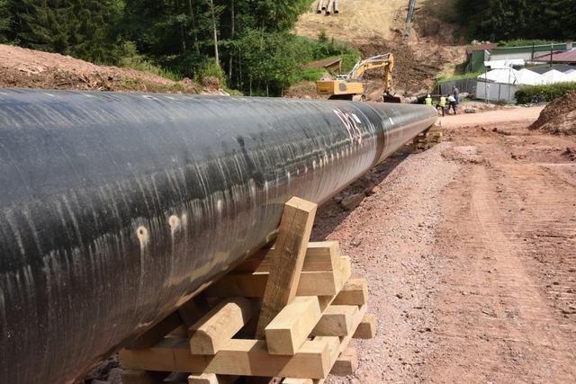 30,5 Kilometer: Bau der Gasleitung im Kreis Lrrach und im Markgrflerland ist fast fertig