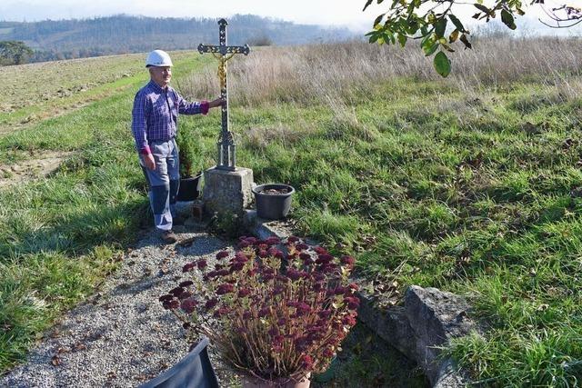 Heiner Duttlinger aus Riedern am Wald ist ein Meister der Steine