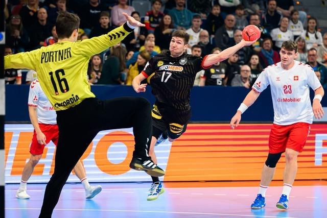 Tricks und Tore: Handballer glänzen gegen die Schweiz