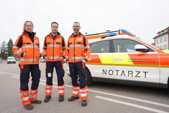 Die Notrzte des Departments Notfallme...ffenburg) und Chefarzt  Peter Sutterer  | Foto: Ortenau Klinikum