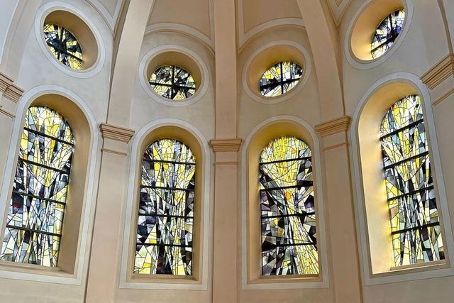 Vor 65 Jahren wurde in Obersckingen die Kirche renoviert – die neuen Chorfenster gefielen nicht allen